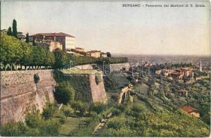 Bergamo, Panorama dai Bastioni di S. Grata / bastions, general view