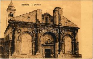 Rimini, Il Duomo / cathedral. Fototipia dello Stab. Alterocca 2906.