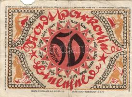 Német Birodalom/Weimari Köztársaság/Bielefeld 1923. 1000.000M, 3000.000M, 5000.000M, 50.000.000M, benne 2db hivatalos érvénytelenítéssel T:II+,II,IV