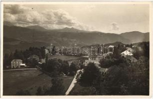 South Tyrol, Südtirol; unidentified town, health resort, villa. Joh. F. Amonn (Bozen, Bolzano) photo