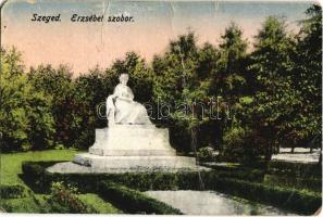 Szeged, Erzsébet szobor (fa)