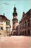 1914 Sopron, Városháza tér. Piri Dániel kiadása 556. sz.