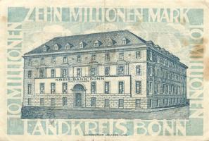 Német Birodalom/Weimari Köztársaság/Bonn/Landkreis 1923. 10.000.000M T:II