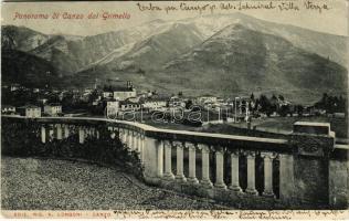 1913 Canzo, Panorama di Canzo dal Grimello / general view, mountains. Ediz. Ris. A. Longoni (EK)