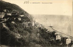 Ospedaletti, Panorama de Ouest / general view, shore