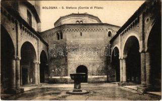 Bologna, Santo Stefano, Cortile di Pilato / Basilica, Courtyard of Pilate. Biagi & Zoboli 70.