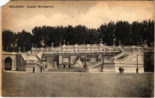 Bologna, Scalea Montagnola / park, stairs. Biagi & Zoboli 58. (EM)
