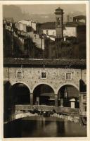 1928 Firenze, Ponte Vecchio e case di S. Iacopo / bridge