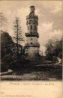 Firenze, Giardino Torrigiani, La Torre / park, garden, tower. Francesco Pineider Edit. 858.