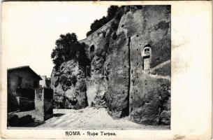 Roma, Rome; Rupe Tarpea / Tarpeian Rock (fl)