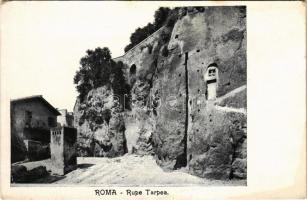 Roma, Rome; Rupe Tarpea / Tarpeian Rock (fl)