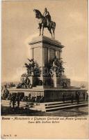 Roma, Rome; Monumento a Giuseppe Garibaldi sun Monte Gianicolo. Opera dello Scultore Gallori. Serie II. 40. (EK)