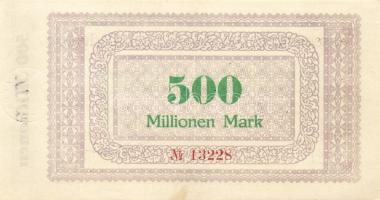 Német Birodalom/Weimari Köztársaság/Cochem 1923. 500.000.000M T:I