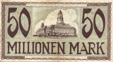 Német Birodalom/Weimari Köztársaság/Dresden 1923. 50.000.000M "A" T:II