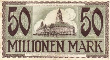 Német Birodalom/Weimari Köztársaság/Dresden 1923. 50.000.000M "B" T:II