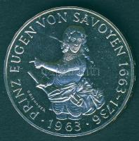 Ausztria 1963. 25Sch Ag "Szavolyai Jenő herceg" T:1