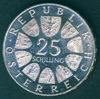 Ausztria 1966. 25Sch Ag "Ferdinánd Rajmund" T:1