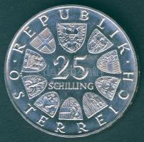 Ausztria 1971. 25Sch Ag "200 éves a Bécsi Börze" T:2