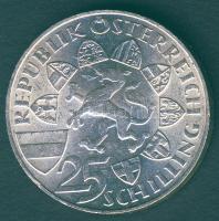 Ausztria 1959. 25Sch Ag "Erzherzog Johann" T:2