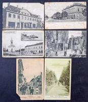 Kb. 150 db RÉGI történelmi magyar városképes lap vegyes minőségben / Cca. 150 pre-1945 historical Hu...