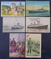 Kb. 150 db RÉGI motívum képeslap vegyes minőségben, pár litho / Cca. 150 pre-1945 motive postcards, mixed quality, some lithos