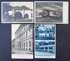 Budapest - Kb. 150 db RÉGI képeslap egy képeslapfüzettel (Kegyes-Tanítórendi Gimnázium), vegyes minő...