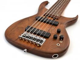 1997 Branco Radulovic 6 húros basszusgitár, kézzel készített, sorszámozott (00320/97), mahagóni és d...