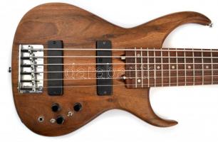 1997 Branco Radulovic 6 húros basszusgitár, kézzel készített, sorszámozott (00320/97), mahagóni és d...