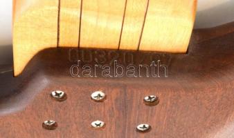 1997 Branco Radulovic 6 húros basszusgitár, kézzel készített, sorszámozott (00320/97), mahagóni és d...