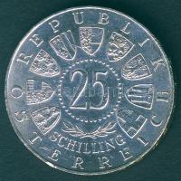 Ausztria 1961. 25Sch Ag "40 éves Burgenland" T:2