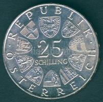 Ausztria 1970. 25Sch Ag "Lehár Ferenc" T:2