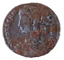 Római Birodalom / Thesszaloniki / II. Constantius 348-351. AE2 Br (4,59g) T:2 Roman Empire / Thessalonica / Constantius II 348-351. AE2 Br FEL TEMP REPARATIO - TESE / D N CONSTANTIVS P F AVG (4,59g) C:XF RIC VIII 117