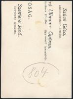 cca 1931 Kinszki Imre (1901-1945) budapesti fotóművész hagyatékából, jelzés nélküli, de a szerző ált...