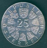 Ausztria 1968. 25Sch Ag "Lukas von Hildebrant" T:2