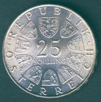 Ausztria 1972. 25Sch Ag "Carl Michael Ziehrer" T:2