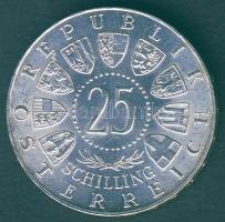 Ausztria 1962. 25Sch Ag "Anton Bruckner" T:2