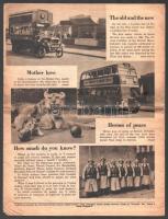 1946 School Post. 1946. nov. 15. Angol nyelvű cserkészújság, a címlapon a még gyermek XIV. Dalai Lám...