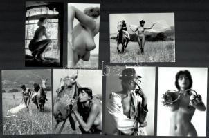 Több fotómodell közreműködésével, különböző időpontokban és eltérő helyszíneken készült akt felvétel...