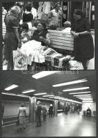 cca 1983 Budapesti városképek és életképek, Balásy Pál (?-?) budapesti fotóművész hagyatékából 13 db...