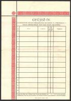 1936 Dalmady Győző négy kötetes összes műveinek prospektusa, előfizetői ívvel, sorszámozott (0290.) ...