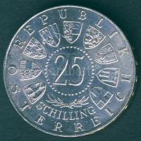 Ausztria 1960. 25Sch Ag "Karintia, népszavazás 1920" T:2