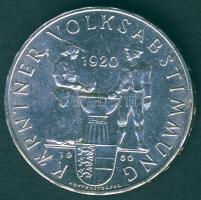 Ausztria 1960. 25Sch Ag "Karintia, népszavazás 1920" T:2