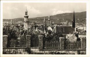 1948 Sopron, látkép a Bécsi-dombról. Foto Diebold