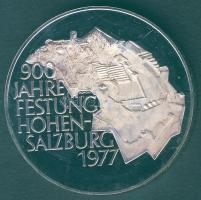 Ausztria 1977. 100Sch Ag "900 éves a Salzburg-i Vár" T:PP