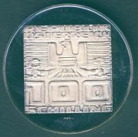 Ausztria 1977. 100Sch Ag "900 éves a Salzburg-i Vár" T:PP