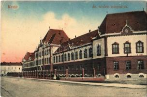 1914 Kassa, Kosice; Állami felsőbb leány iskola. Benczur Vilmos felvétele 16. / girls school (EK)