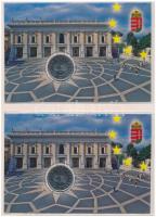 Vegyes: 2007. 50Ft "Római Szerződés" elsőnapi veret számozott emléklapon (2x) T:1 + 2000. ...