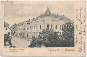 1904 Banja Luka, Banjaluka; Herren Gasse / street (r)