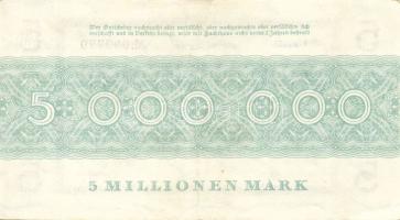 Német Birodalom/Weimari Köztársaság/Dresden-Neustadt/Amtshauptmannschaft.. 1923. 5000.000M (3x) &quo...