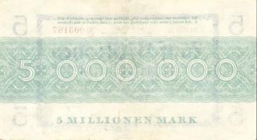 Német Birodalom/Weimari Köztársaság/Dresden-Neustadt/Amtshauptmannschaft.. 1923. 5000.000M (3x) &quo...
